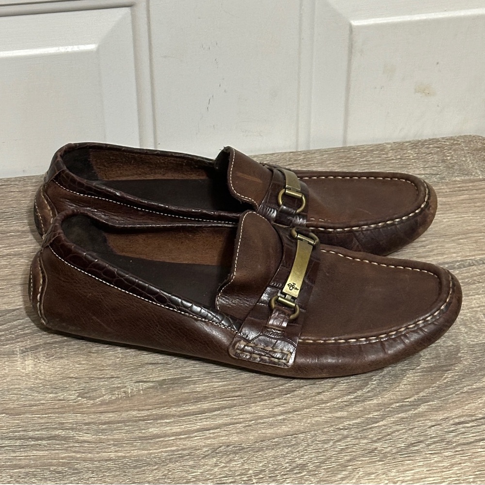Cole Haan Shoes Mens 10.5M Brown Somerset Bit II Casual Driving Loafers C11396